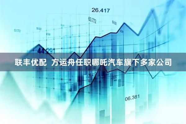 联丰优配  方运舟任职哪吒汽车旗下多家公司